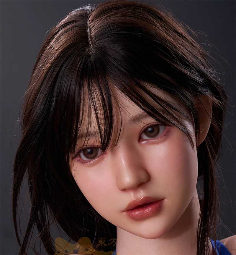 Irontech Silicone sex doll Head#T4 ROS Max Mouth Silk Grow Skin