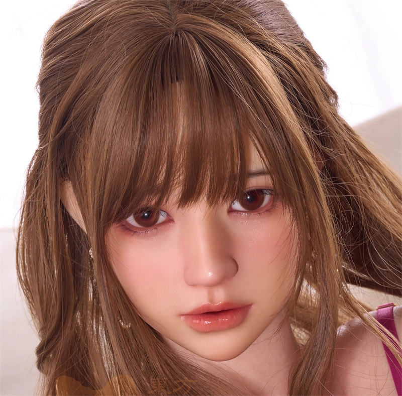 Irontech Silicone sex doll Head#T4 ROS Max Mouth Silk Grow Skin