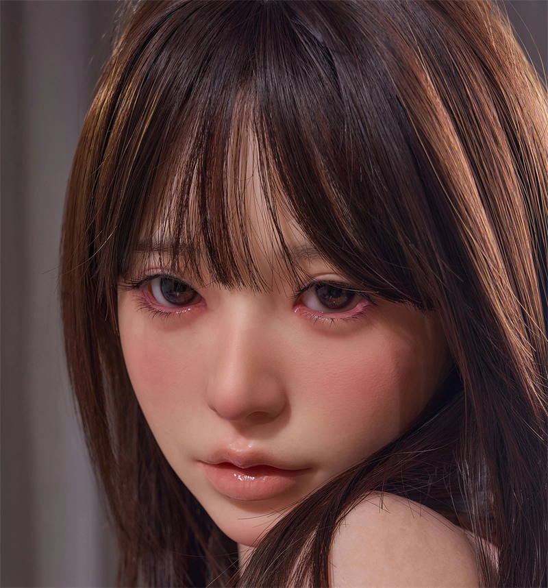 Irontech Silicone sex doll Head#T1 ROS Max Mouth Silk Grow Skin