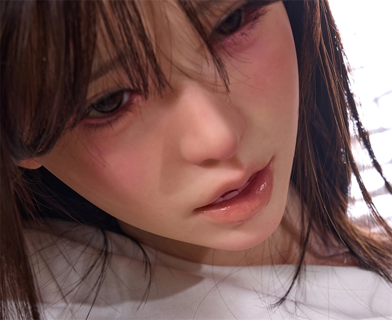 Irontech Silicone sex doll Head#T1 ROS Max Mouth Silk Grow Skin