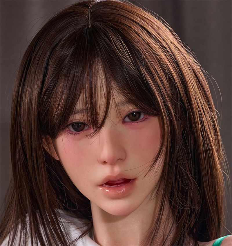 Irontech Silicone sex doll Head#T1 ROS Max Mouth Silk Grow Skin