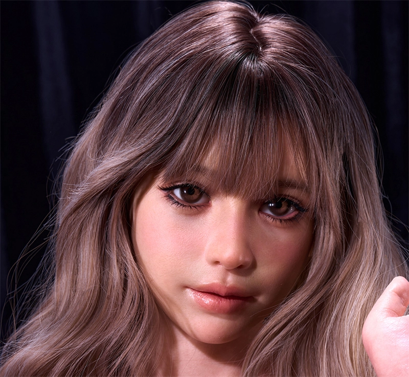 Irontech Silicone sex doll Head#R9 ROS Max Mouth Natural Skin