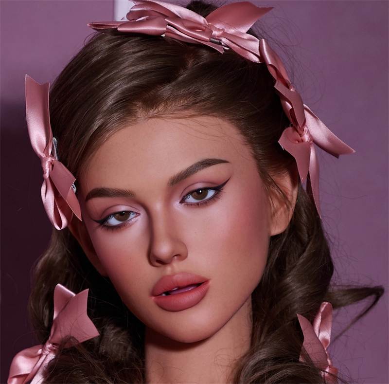 Irontech Silicone sex doll Head#R4 ROS Max Mouth Honey Bronze Skin