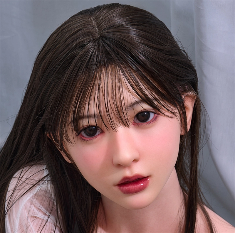 Irontech Silicone sex doll Head#A3 ROS Max Mouth Silk Grow Skin