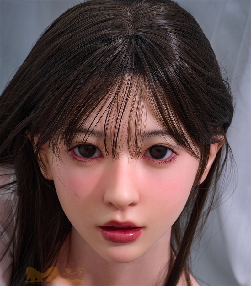 Irontech Silicone sex doll Head#A3 ROS Max Mouth Silk Grow Skin