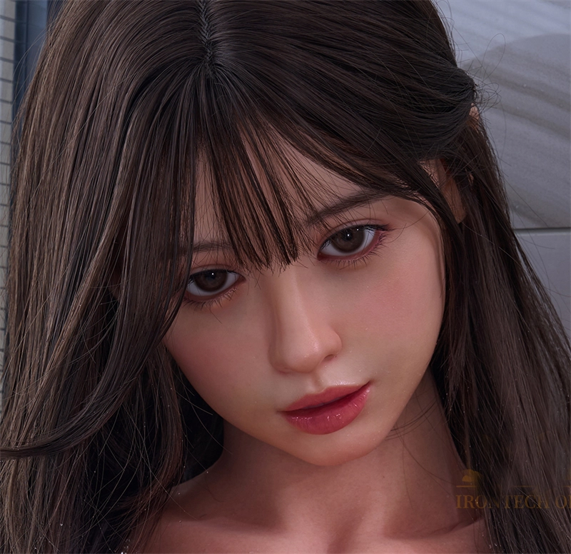 Irontech Silicone sex doll Head#A4 ROS Max Mouth Silk Grow Skin