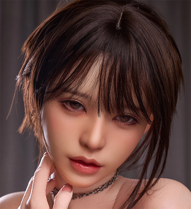 Irontech Silicone sex doll Head#T1 ROS Max Mouth Silk Grow Skin