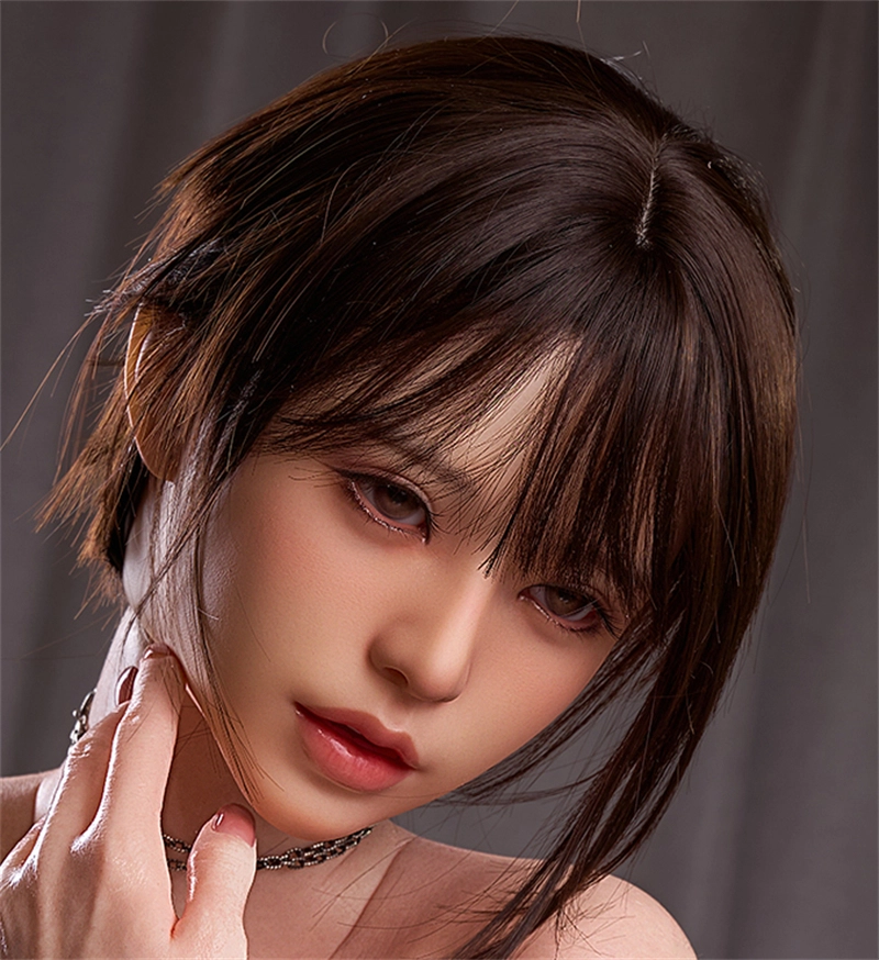 Irontech Silicone sex doll Head#T1 ROS Max Mouth Silk Grow Skin