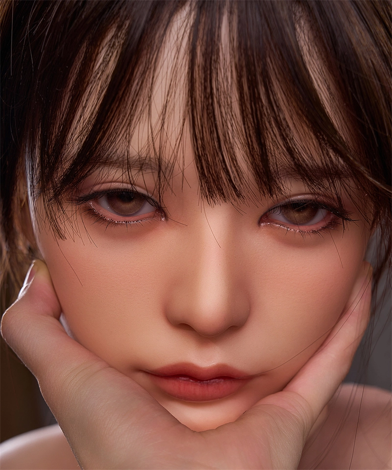 Irontech Silicone sex doll Head#T1 ROS Max Mouth Silk Grow Skin