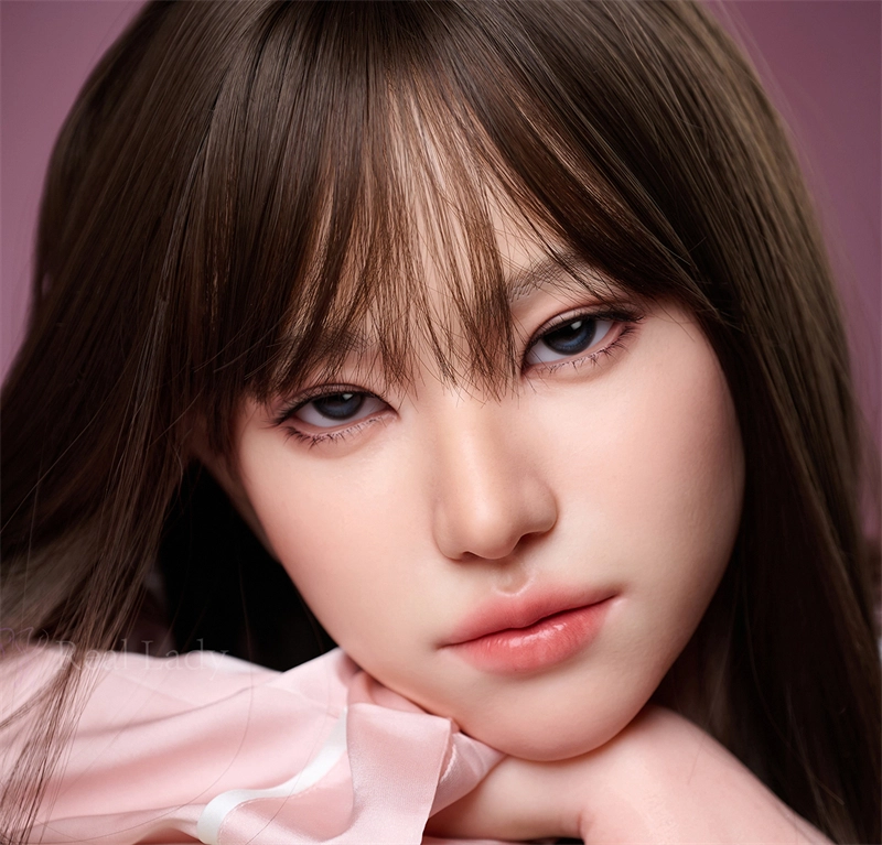 Irontech Silicone sex doll Head#R10, ROS Max Mouth, Natural Skin