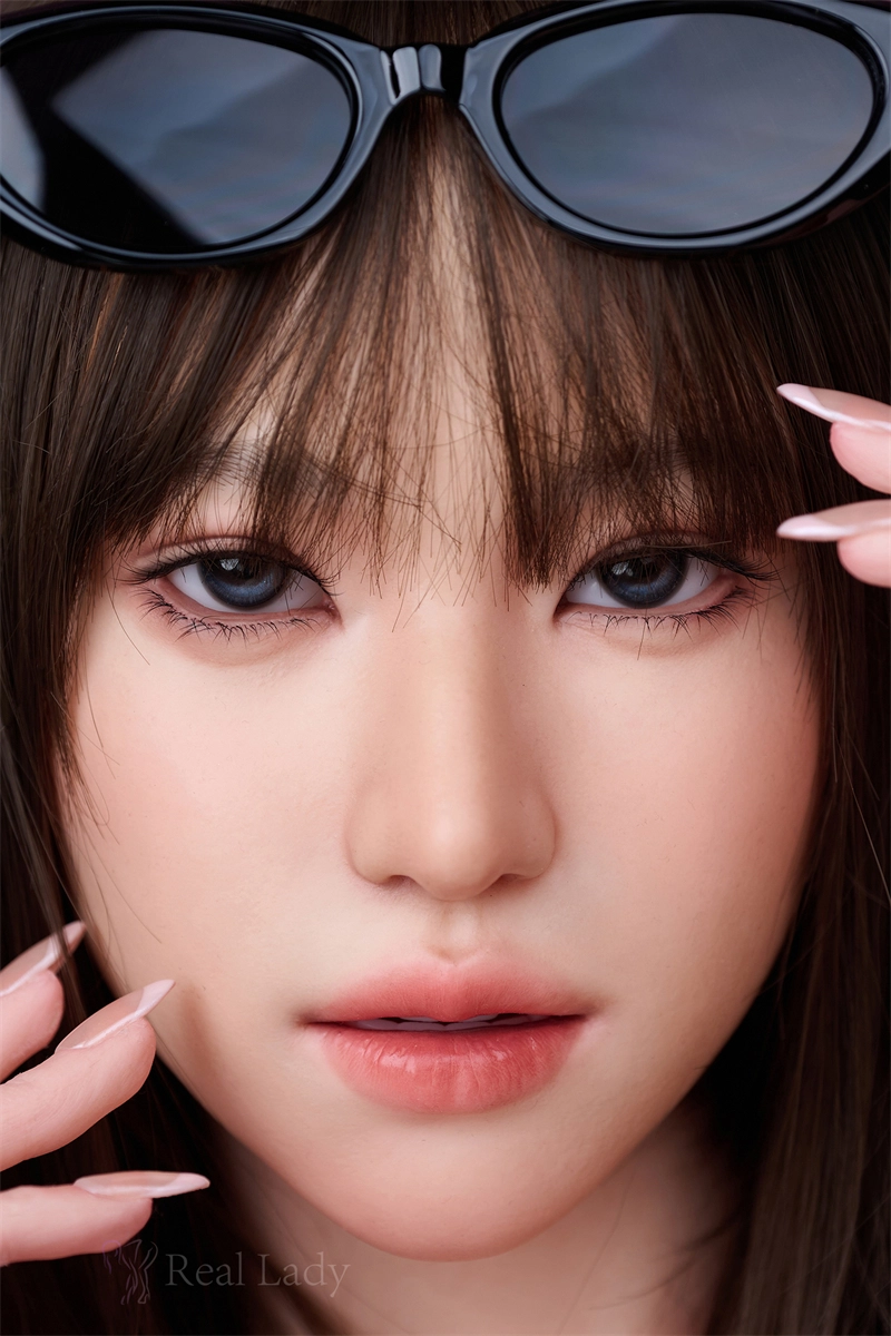 Irontech Silicone sex doll Head#R10, ROS Max Mouth, Natural Skin