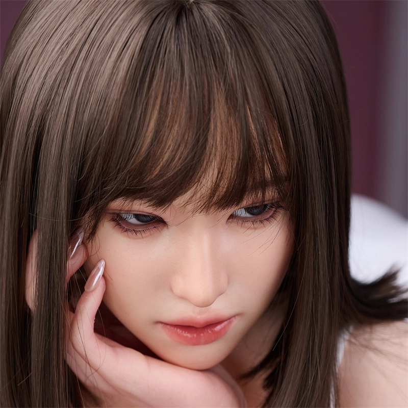 Irontech Silicone sex doll Head#R10, ROS Max Mouth, Natural Skin