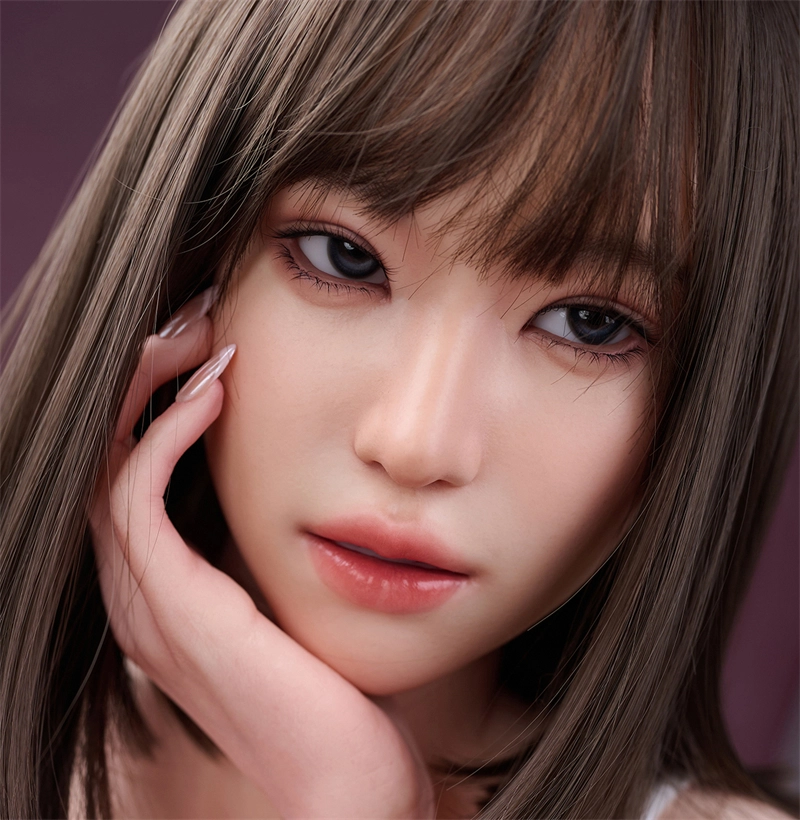 Irontech Silicone sex doll Head#R10, ROS Max Mouth, Natural Skin