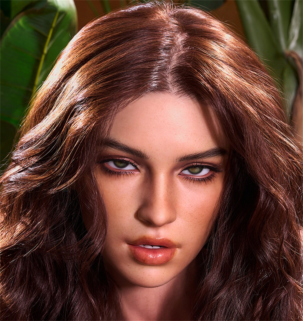 Irontech Silicone sex doll Head#R12, ROS Max Mouth, Silky Cream Skin Irontech Silicone sex doll Head#R12, ROS Max Mouth, Silky Cream Skin