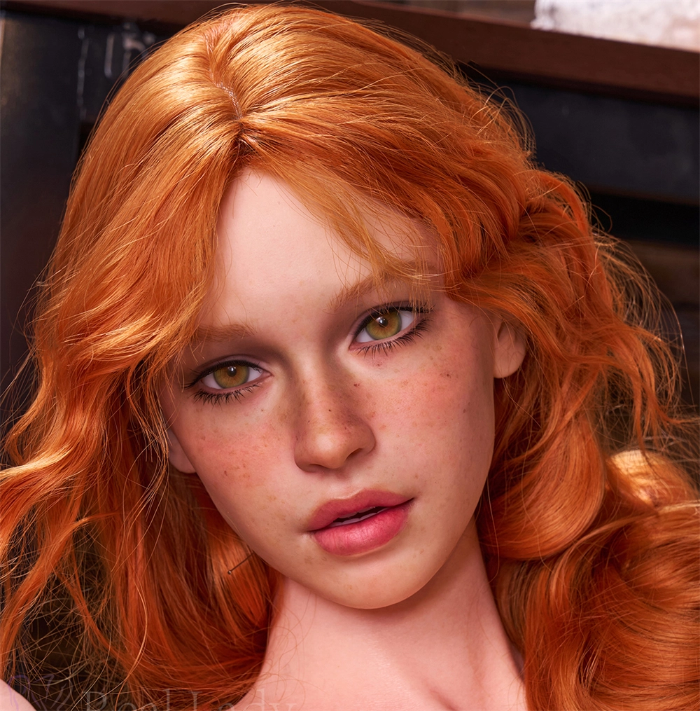 Irontech Silicone sex doll Head#R12, ROS Max Mouth, Natual Skin