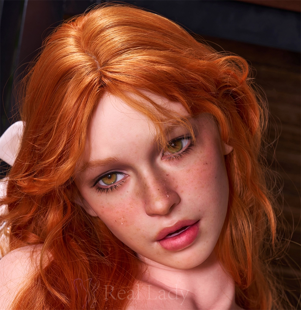 Irontech Silicone sex doll Head#R12, ROS Max Mouth, Natual Skin