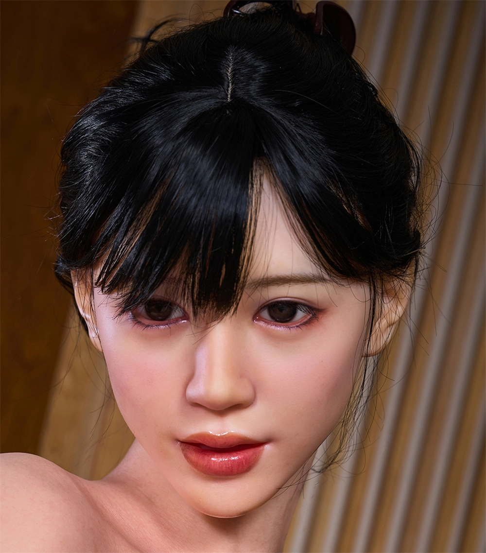 Irontech Silicone sex doll Head#R13, ROS Max Mouth, Natual Skin