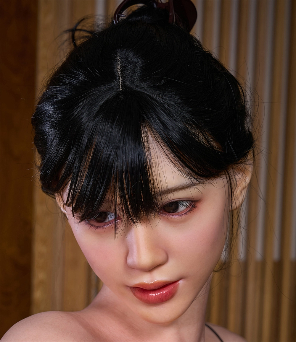 Irontech Silicone sex doll Head#R13, ROS Max Mouth, Natual Skin