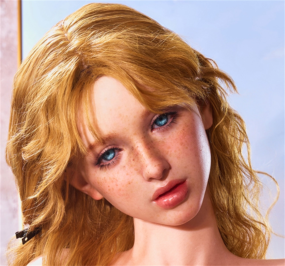 Irontech Silicone sex doll Head#R22, ROS Max Mouth, Natual Skin