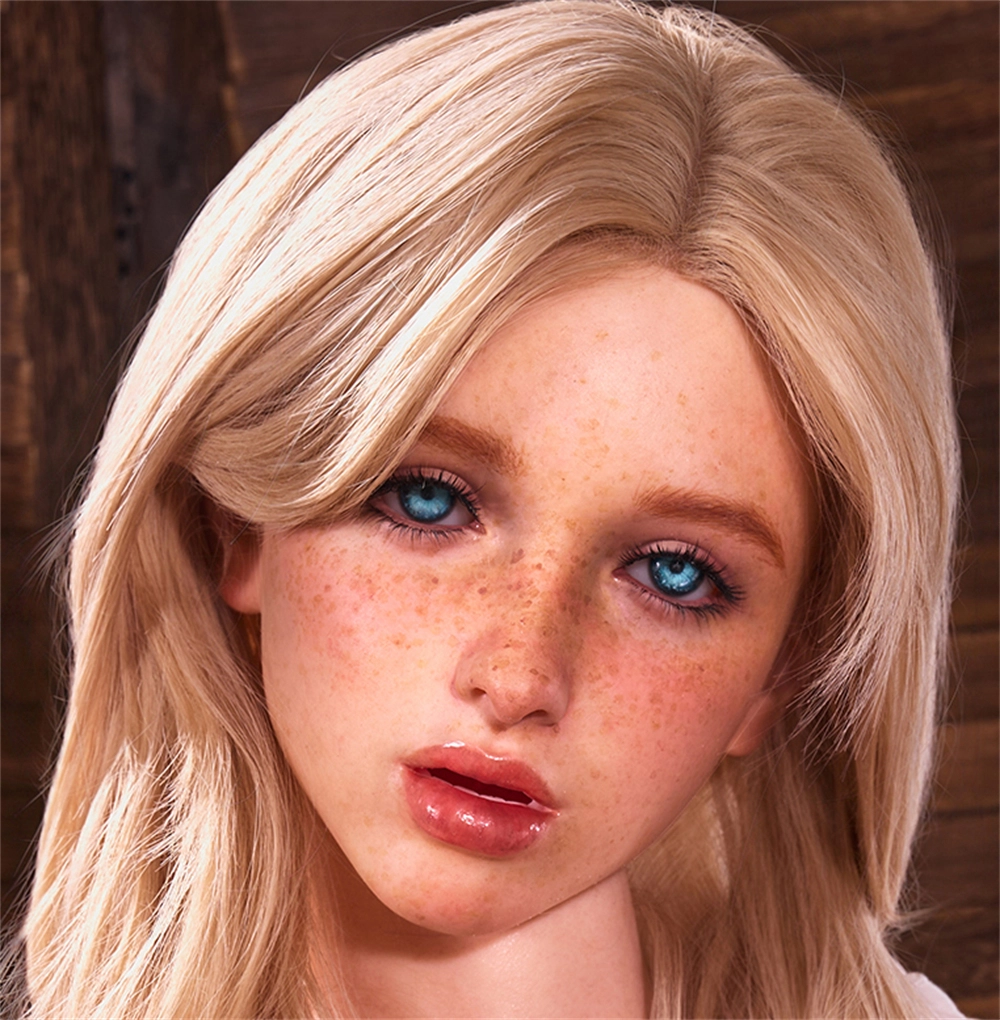 Irontech Silicone sex doll Head#R22, ROS Max Mouth, Natual Skin