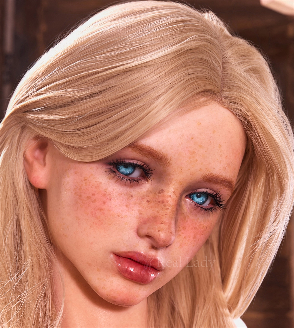 Irontech Silicone sex doll Head#R22, ROS Max Mouth, Natual Skin