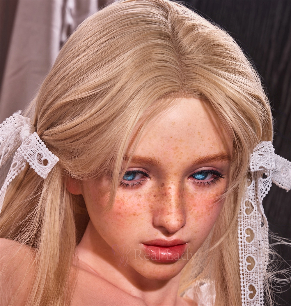 Irontech Silicone sex doll Head#R22, ROS Max Mouth, Natual Skin