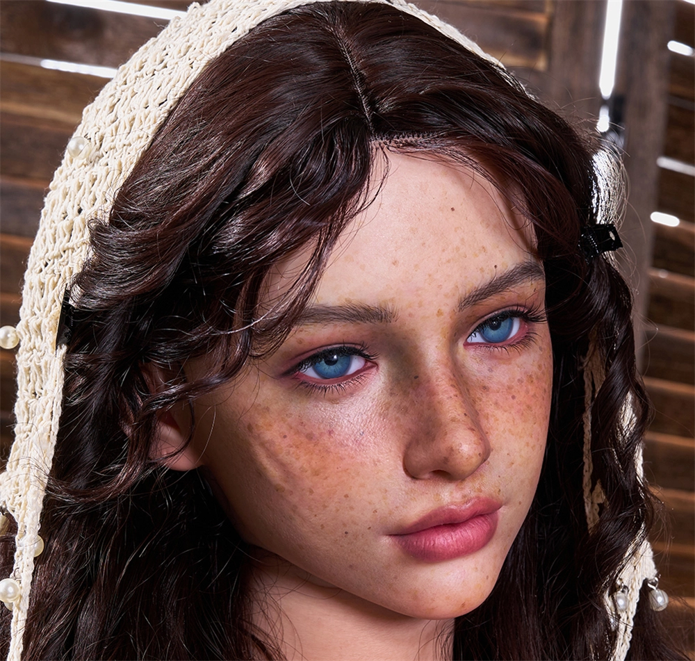 Irontech Silicone sex doll Head#R8 ROS Max Mouth Natural Skin