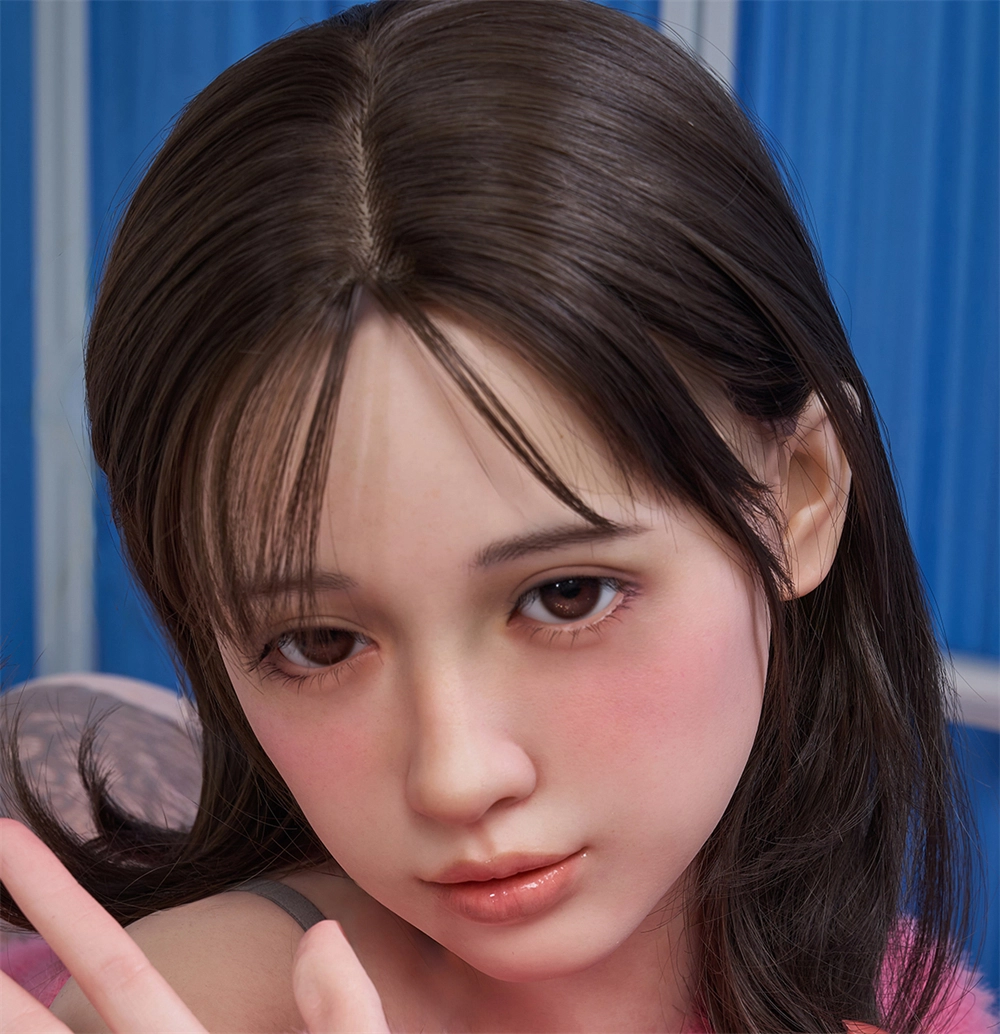 Irontech Silicone sex doll Head#A4 ROS Max Mouth Silk Grow Skin