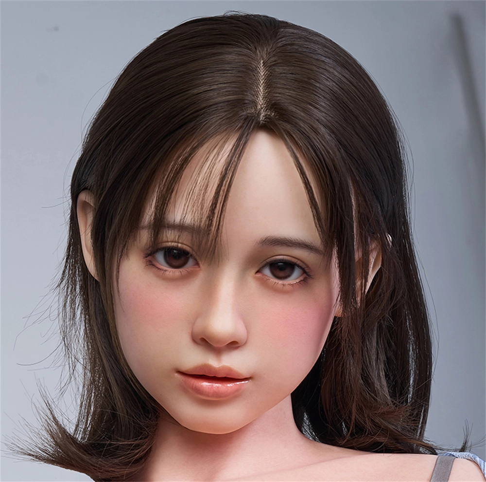 Irontech Silicone sex doll Head#A4 ROS Max Mouth Silk Grow Skin