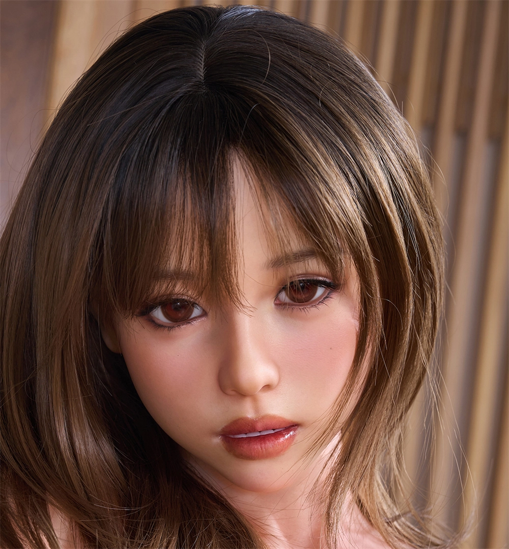 Irontech Silicone sex doll Head#R11, ROS Max Mouth, Natural Skin