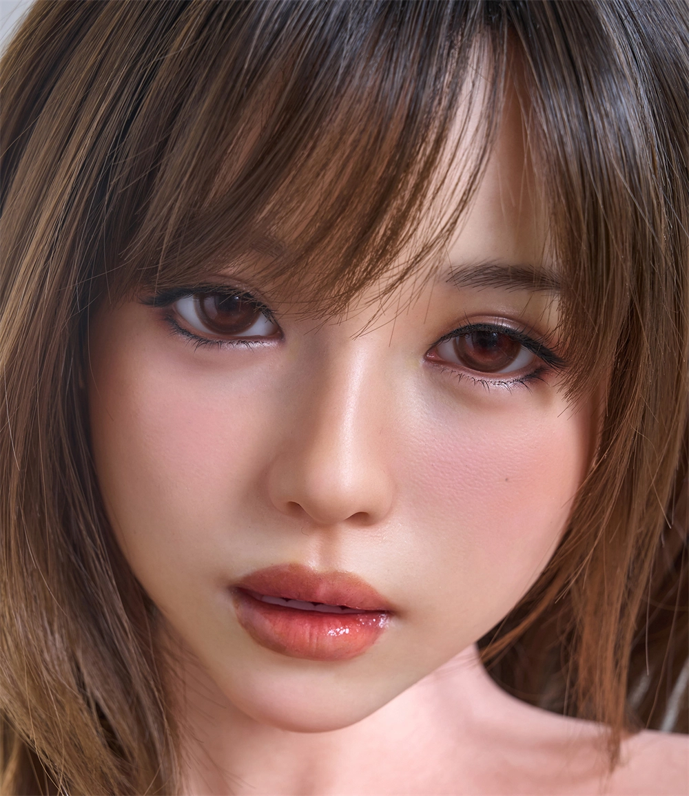 Irontech Silicone sex doll Head#R11, ROS Max Mouth, Natural Skin