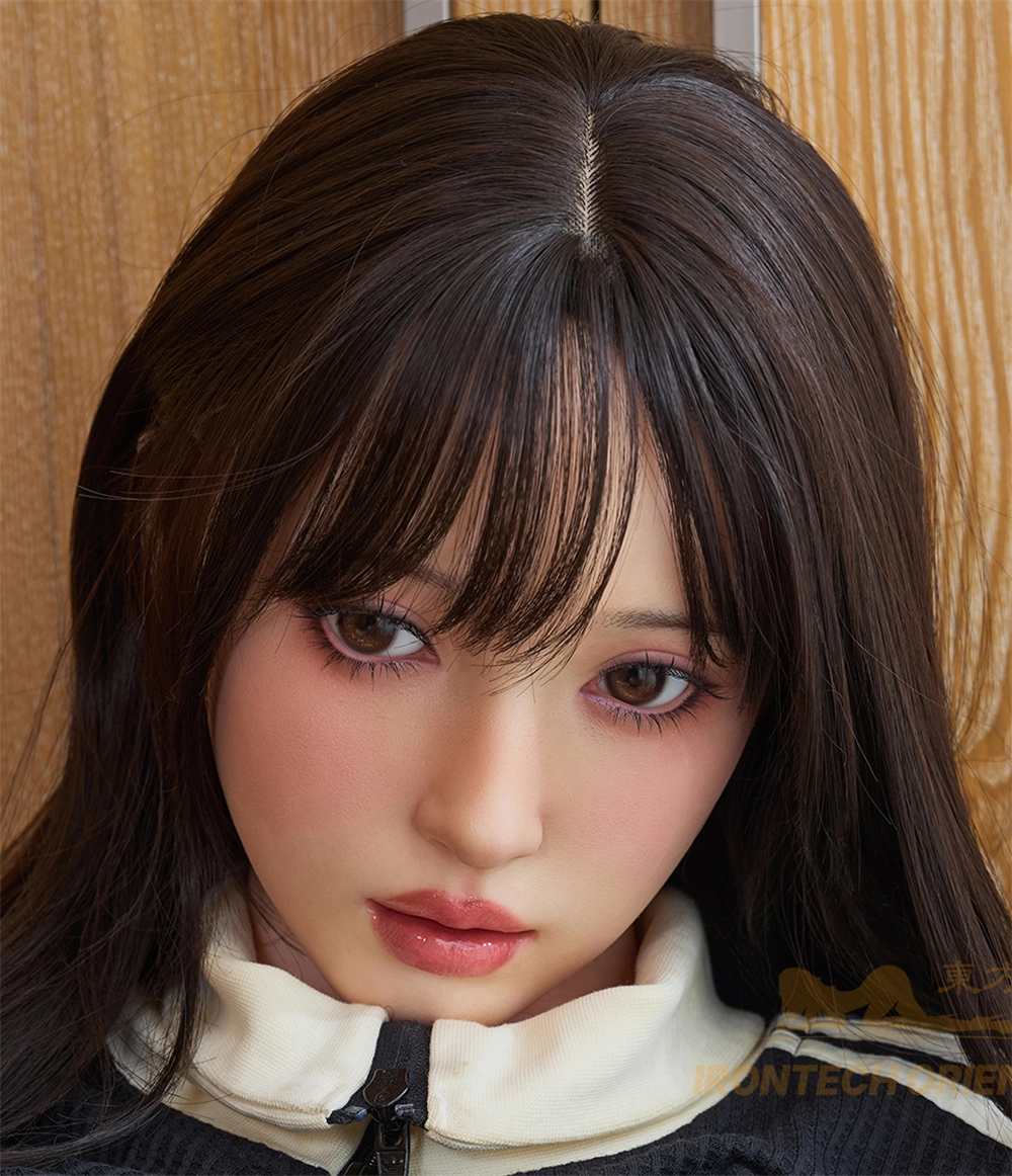 Irontech Silicone sex doll Head#S56, ROS Max Mouth, Silk Glow Skin