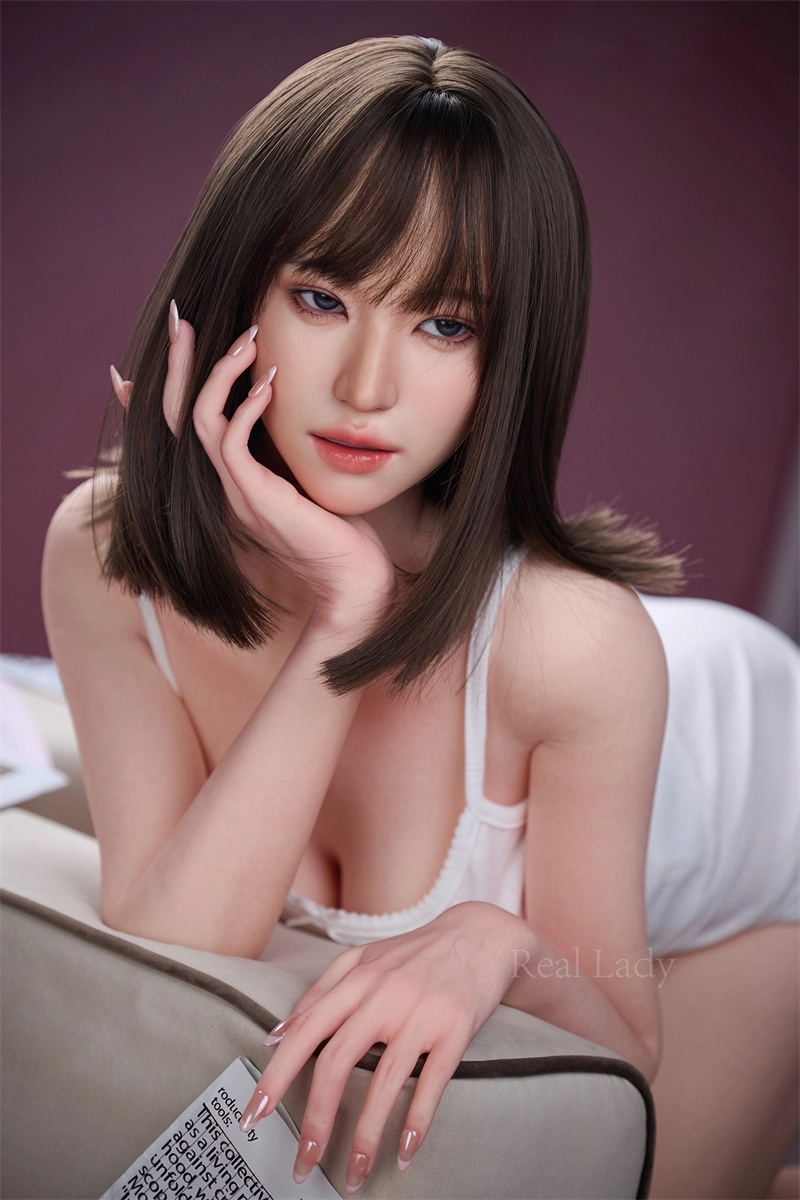 Real Lady 150cm (4ft11) Silicone Sex Doll Viki, ROS Max Head R10, Natural Skin