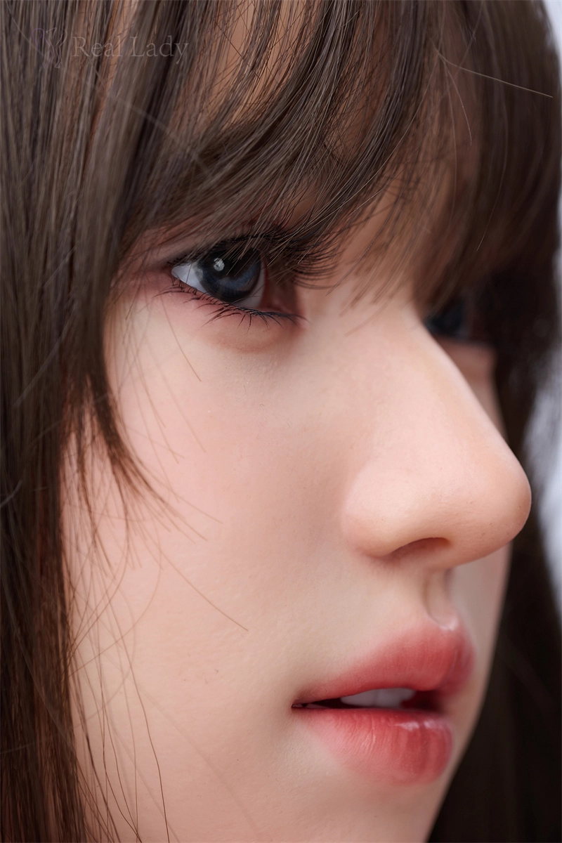 Real Lady 150cm (4ft11) Silicone Sex Doll Viki, ROS Max Head R10, Natural Skin