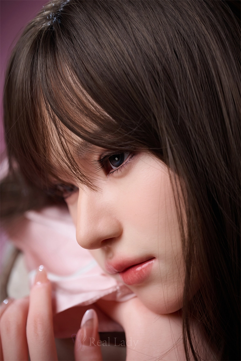 Real Lady 150cm (4ft11) Silicone Sex Doll Viki, ROS Max Head R10, Natural Skin