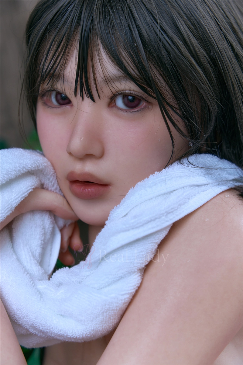 Real Lady 150cm (4ft11) Silicone Sex Doll Kagura, ROS Head#R6 Natural Skin