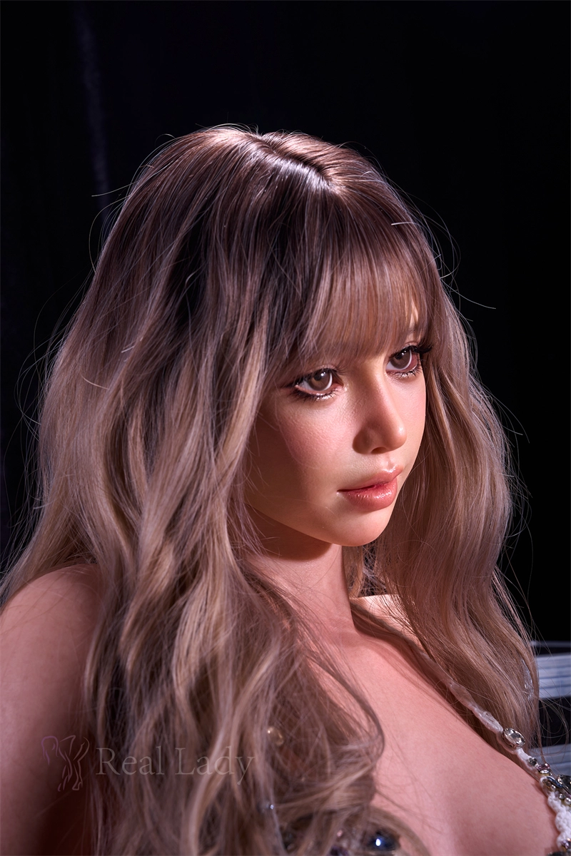 Real Lady 159cm (5ft2) Nightclub Boss Silicone Sex Doll Alodia, ROS Max Head R9 Natural Skin