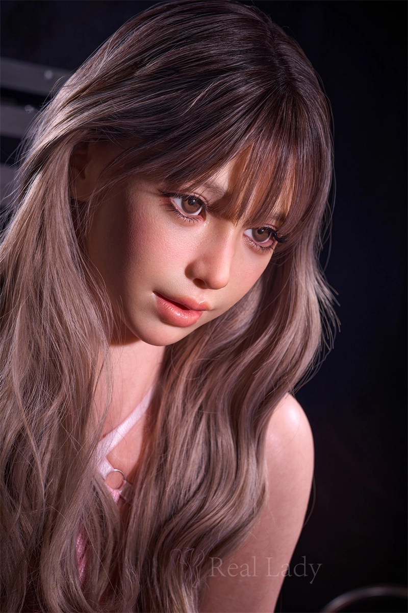Real Lady 159cm (5ft2) Nightclub Boss Silicone Sex Doll Alodia, ROS Max Head R9 Natural Skin
