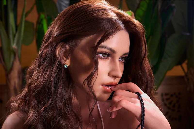 Real Lady 159cm (5ft2) Fleeting Temptation Sex Doll, R12 Hailey, Silky Cream, ROS Mouth