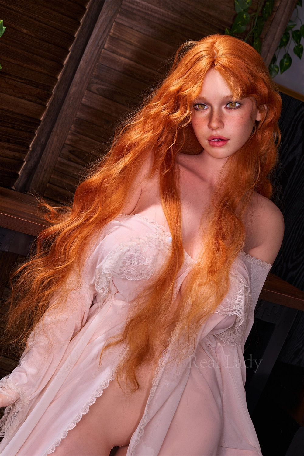 Real Lady 159cm (5ft2) Botanical Muse Sex Doll, R12 Hailey, Natural Skin, ROS Max Mouth