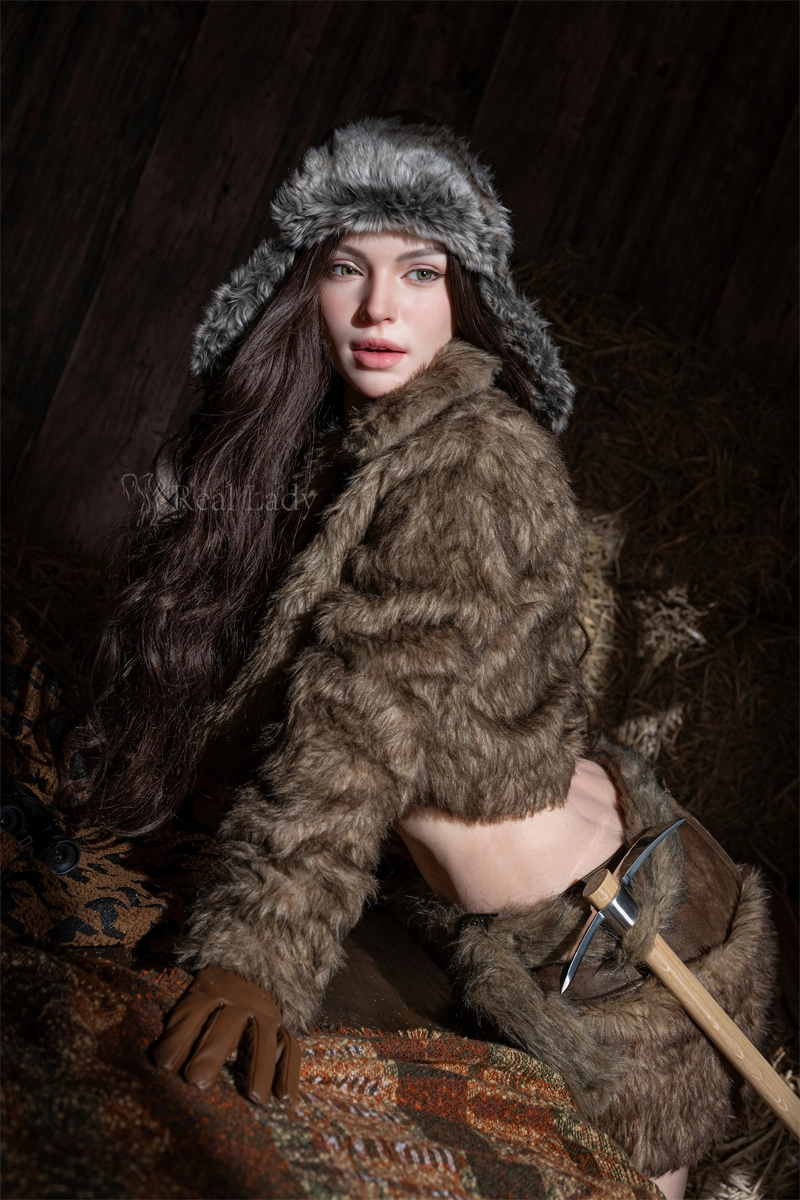 Real Lady Huntress Wife Sex Doll RL170(5ft7) R16 Helena, Natural Skin, ROS Max Mouth