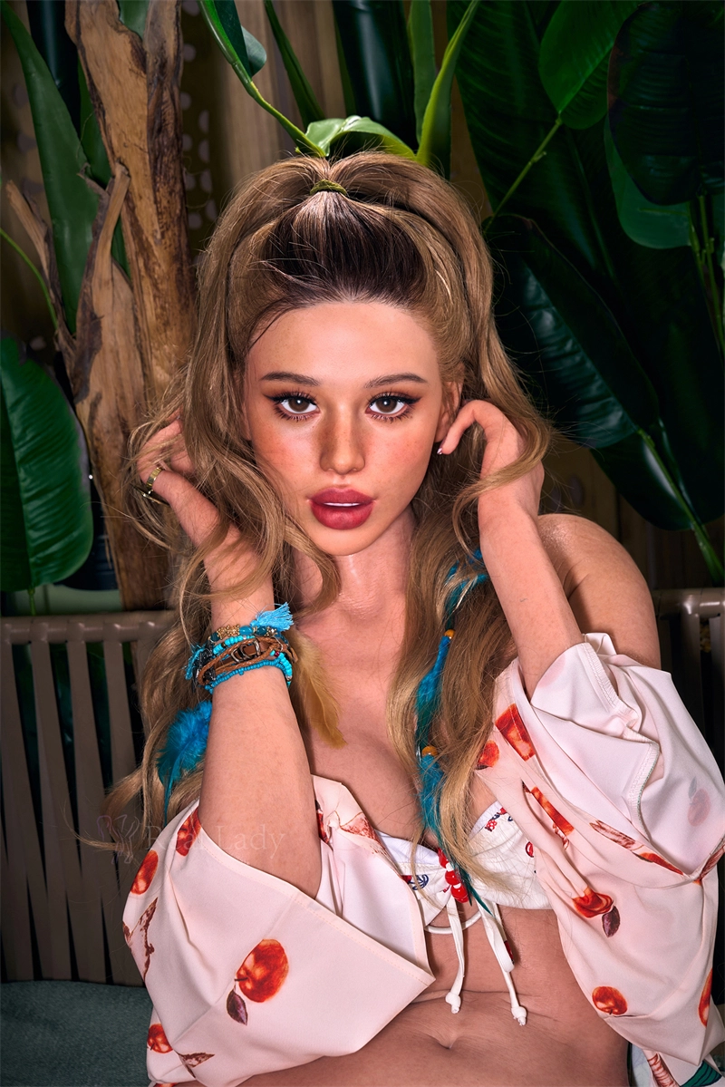 Real Lady 170cm (5ft7) Seaside Drifter Sex Doll R15 Sienna,Silky Cream, Ros Max Mouth