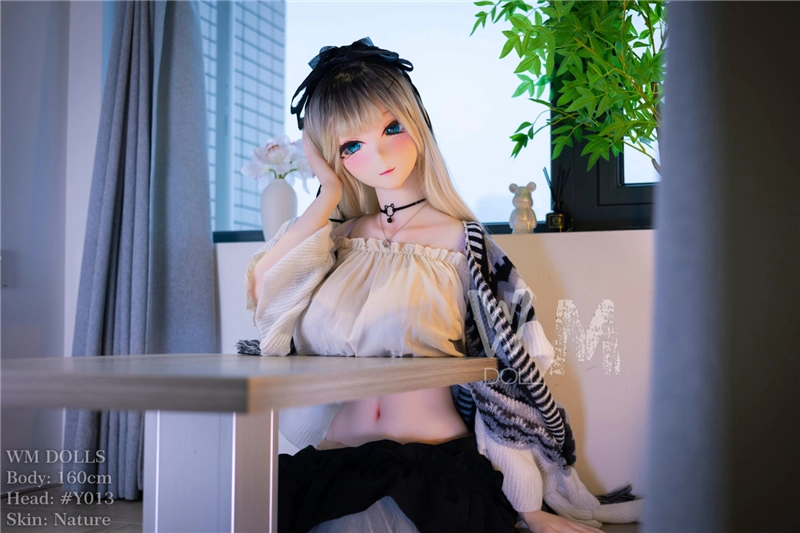 WM S-TPE 160cm (5ft3) Anime TPE Sex Doll with with PVC head#Y013
