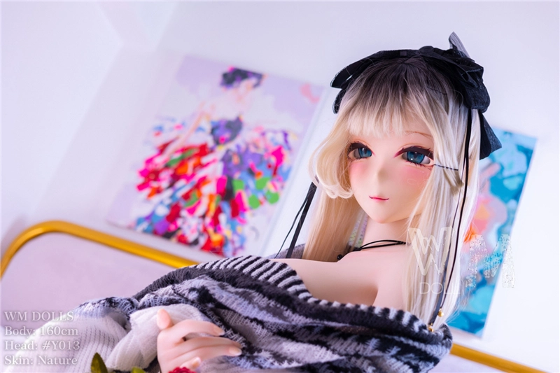WM S-TPE 160cm (5ft3) Anime TPE Sex Doll with with PVC head#Y013