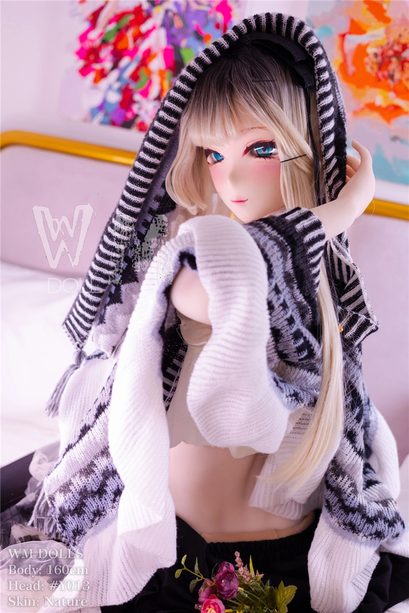 WM S-TPE 160cm (5ft3) Anime TPE Sex Doll with with PVC head#Y013