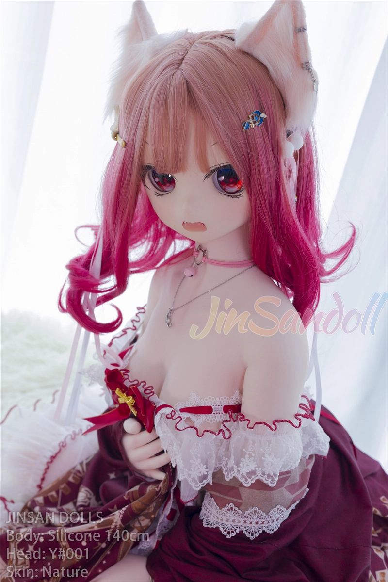 WM Silicone 140cm Anime Sex Doll with PVC head#Y001