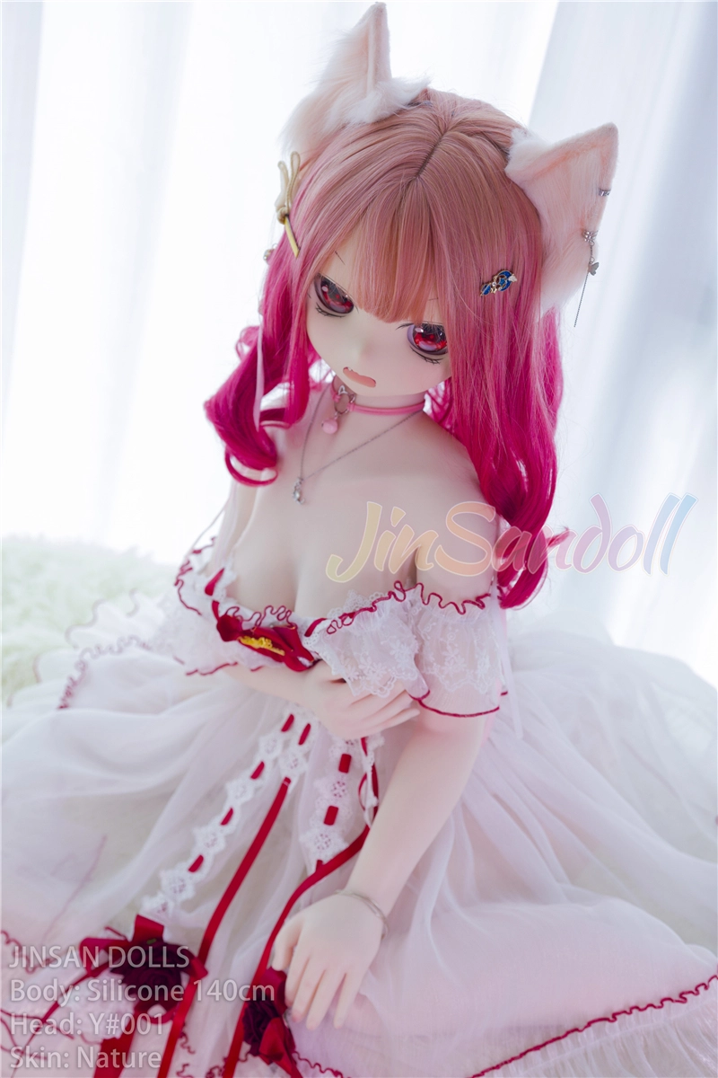 WM Silicone 140cm Anime Sex Doll with PVC head#Y001