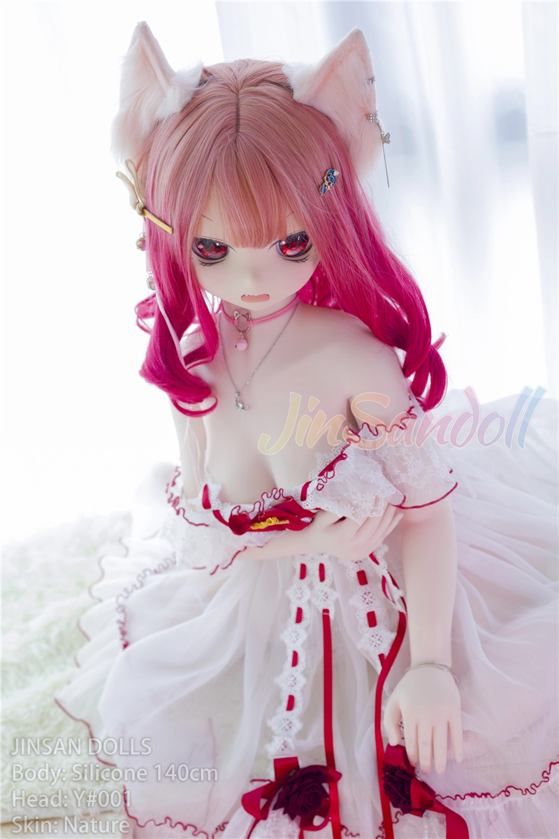 WM Silicone 140cm Anime Sex Doll with PVC head#Y001