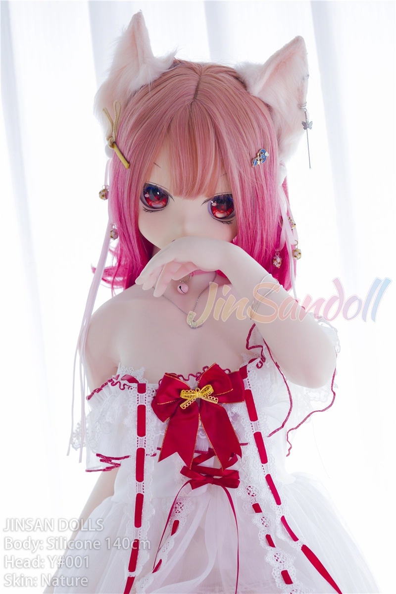 WM Silicone 140cm Anime Sex Doll with PVC head#Y001