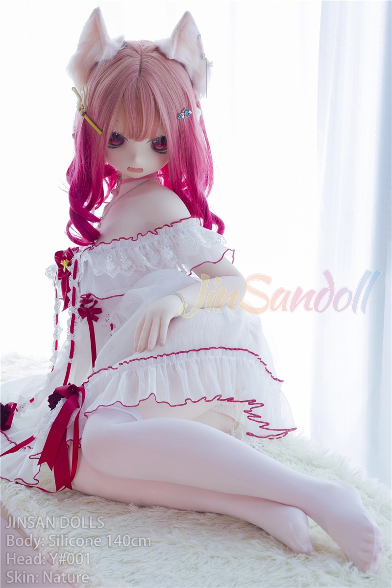 WM Silicone 140cm Anime Sex Doll with PVC head#Y001